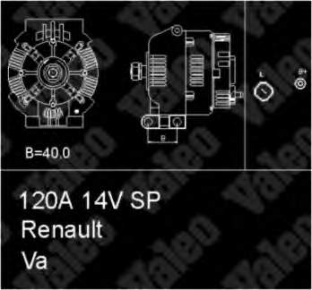7701477710 Renault (RVI) Gerador