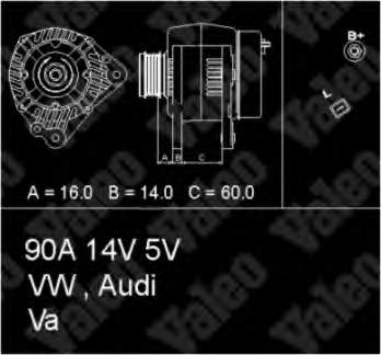 028903029D VAG Gerador