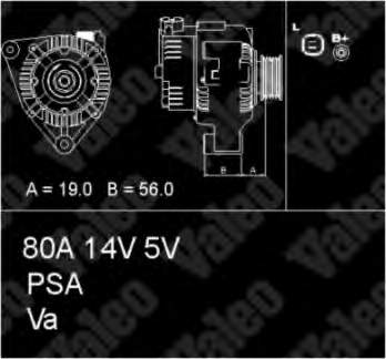 Compre 9635557780 Peugeot/Citroen Gerador