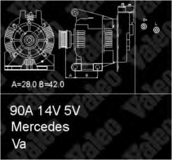 Gerador Mercedes 0121544402 preço, a partir de 220,71 USD