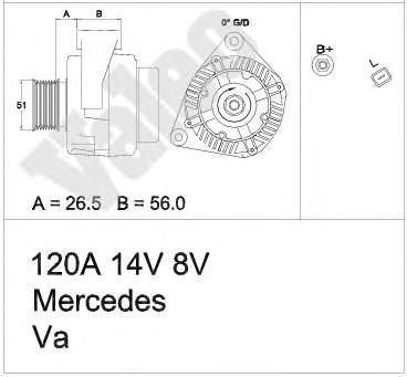 Gerador 437376 VALEO