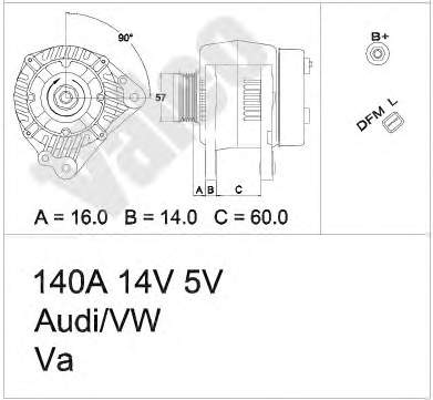 Gerador 437377 VALEO
