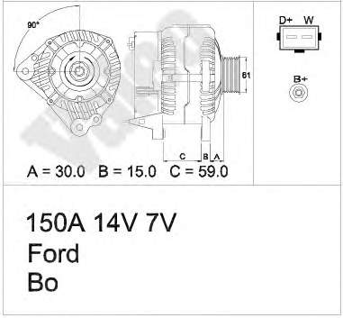 021903025CX VAG Gerador