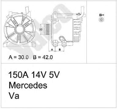Gerador Mercedes 6681540102 preço, a partir de 189,31 USD