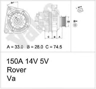 12317788247 BMW Gerador