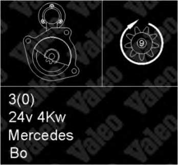Motor de arranco Bosch 0986013490 preço, a partir de 274,73 USD