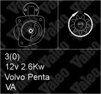 Motor de arranco 17316N WAI