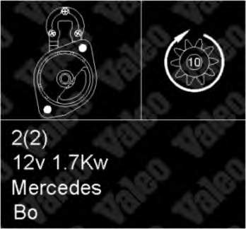 Motor de arranco Mercedes 0001218137 preço, a partir de 93,11 USD
