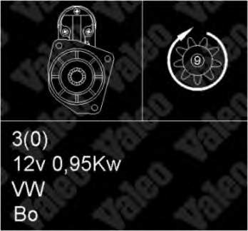 27911023 VAG Motor de arranco