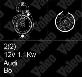 Motor de arranco VAG 058911023BX preço, a partir de 76,62 USD