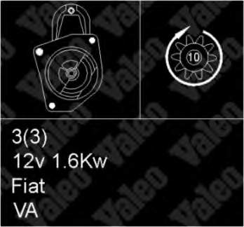Motor de arranco As-pl S0105