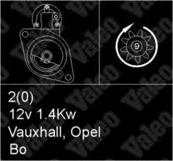 Motor de arranco As-pl S0387