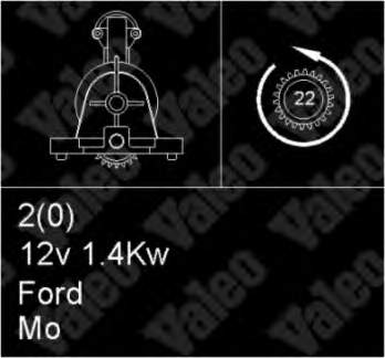 Motor de arranco Ford 93BBKD preço, a partir de 62,99 USD