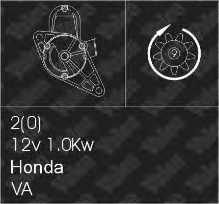 31200PMHG01 Honda Motor de arranco