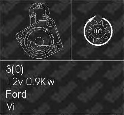 1088650 Ford Motor de arranco