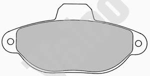 77362185 Fiat/Alfa/Lancia Sapatas do freio dianteiras de disco