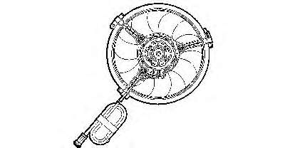 Ventilador elétrico de esfriamento montado (motor + roda de aletas) Ford 1011638 preço, a partir de 68,47 USD