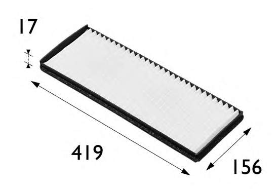 Filtro de salão Opel 93182435 preço, a partir de 14,83 USD