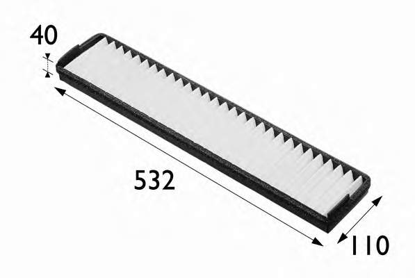 Filtro de salão Ford 1S7H16N619AC preço, a partir de 8,37 USD