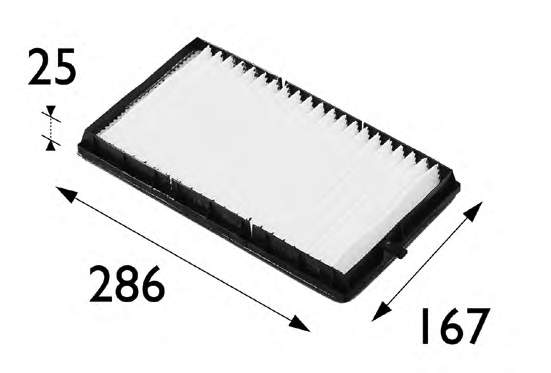 Filtro de salão 698171 VALEO