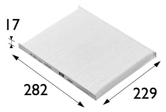 Filtro de salão Purflux AH111 preço, a partir de 21,62 USD