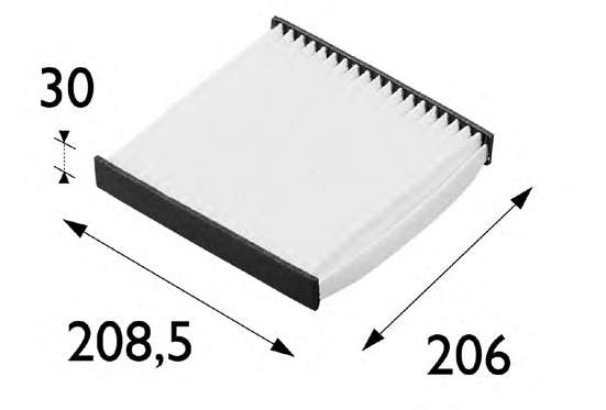 Filtro de salão Bremsi FC1337 preço, a partir de 9,29 USD