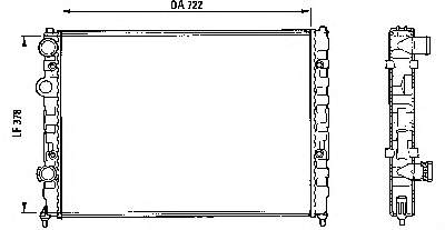 Radiador de esfriamento de motor VAG 3A0121253C preço, a partir de 45,83 USD