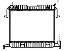 Compre 63058A Nissens Radiador de esfriamento de motor
