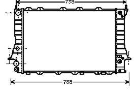 Radiador de esfriamento de motor HELLA 8MK376715081 preço, a partir de 104,40 USD