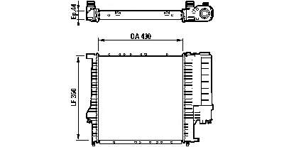 Radiador de esfriamento de motor BMW 17111469176 preço, a partir de 95,68 USD