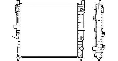 Radiador de esfriamento de motor Mercedes A1635002204 preço, a partir de 175,36 USD