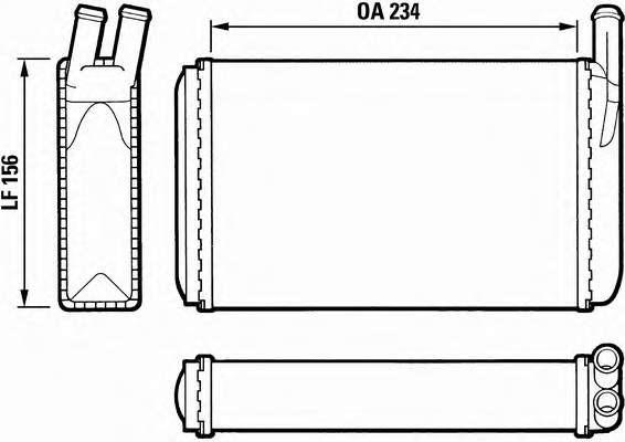 Compre 049020N Dasis Radiador de forno (de aquecedor)