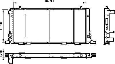 Radiador de esfriamento de motor VAG 893121251 preço, a partir de 71,96 USD