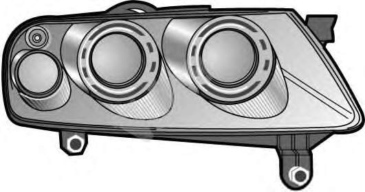 7L6941018BG VAG Luz direita