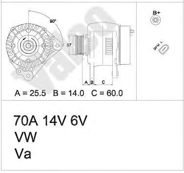 0986041500 VAG Gerador