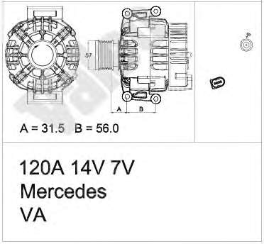 Gerador 437430 VALEO