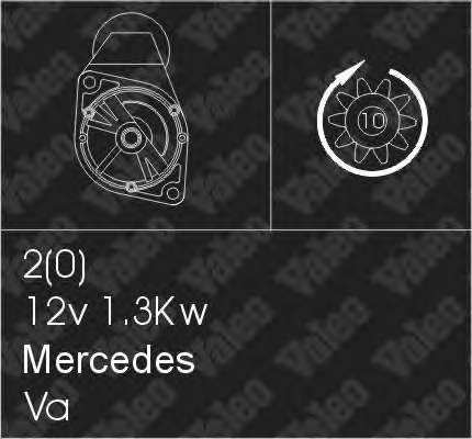A1661510101 Mercedes Motor de arranco