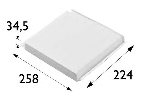 Filtro de salão Peugeot/Citroen 6447HP preço, a partir de 7,18 USD