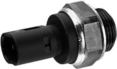 Sensor de temperatura do fluido de esfriamento (de ativação de ventilador do radiador) HELLA 6ZT007808011