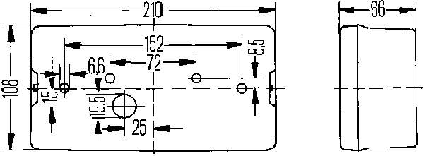 Compre 2VP006040117 HELLA Lanterna traseira esquerda