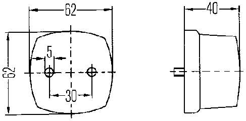 Compre 2SA003057021 HELLA Posição (pisca-pisca)