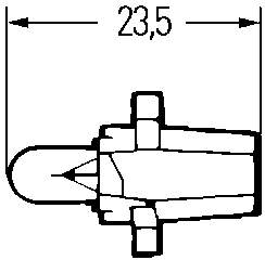 Lâmpada HELLA 8GA007997091 preço, a partir de 1,44 USD