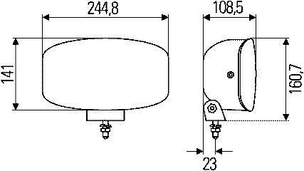 Luzes de nevoeiro esquerda/direita (universal) HELLA 1FE008773001 preço, a partir de 216,60 USD