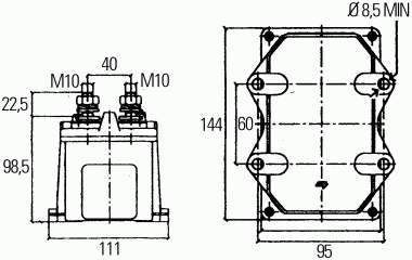 Interruptor de terra 6EK008776051 HELLA