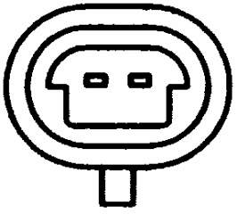 6PT009107271 HELLA Sensor de temperatura do fluido de esfriamento