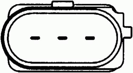 Sensor de posição (de revoluções) de cambota Vika 99061779901 preço, a partir de 21,49 USD