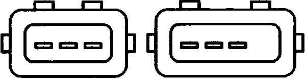 551080 ERA Sensor de posição da válvula de borboleta (potenciômetro)