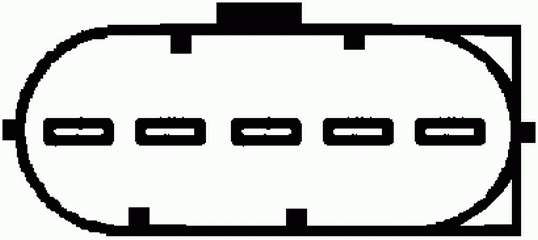 VV191 Starline Sensor de fluxo (consumo) de ar, medidor de consumo M.A.F. - (Mass Airflow)