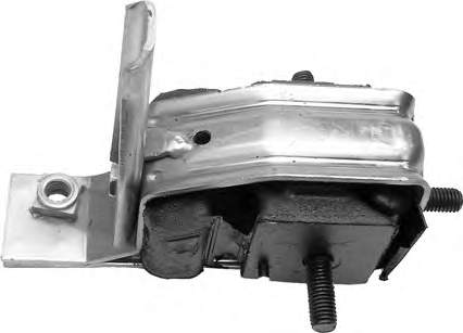 Coxim (suporte) direito de motor 00929 Metalcaucho