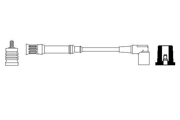 Fios de alta voltagem, kit Beru B100B preço, a partir de 21,30 USD